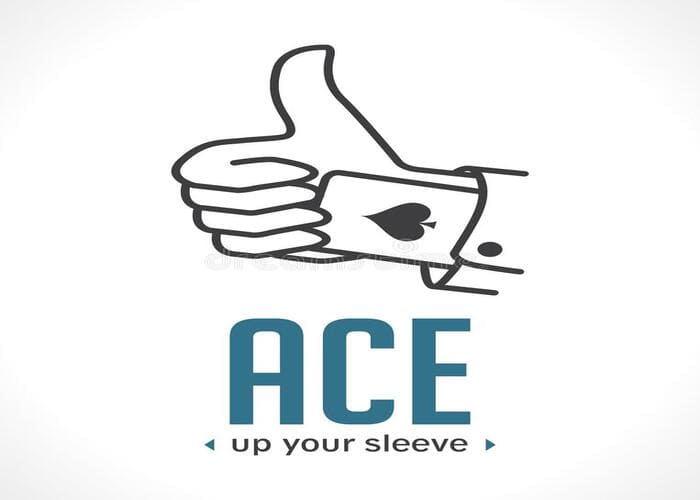 An ace up your sleeve được coi là át chủ bài trong giới thời trang