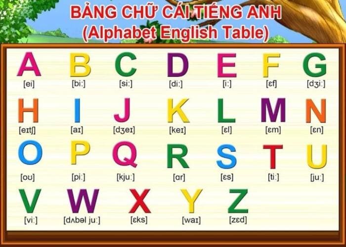 Cần học thuộc bảng chữ cái trước khi tra từ điển Anh Việt