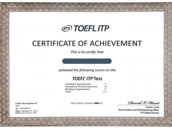 Tổng hợp những thông tin quan trọng về bằng tiếng Anh TOEFL